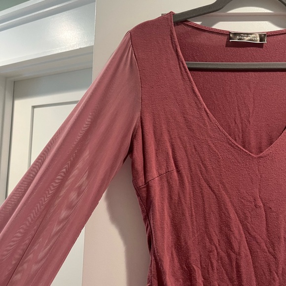 Pink long sleeve bodysuit - Picture 6 of 6